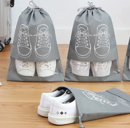 Pack of 6 Shoe Storage Bags | All Size Shoes - Sale Ends Today!
